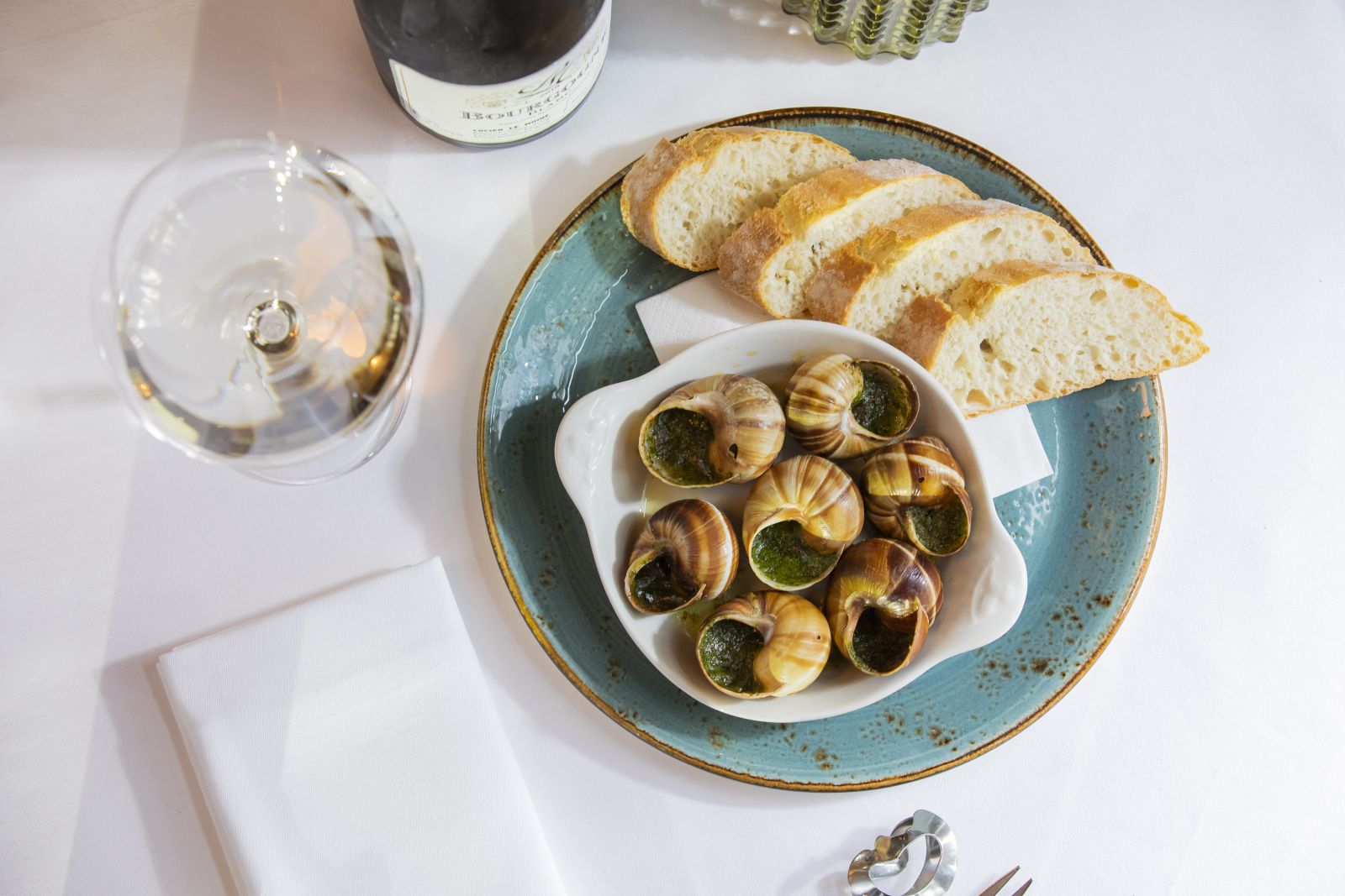 Escargots restaurant Thym by Parkzicht